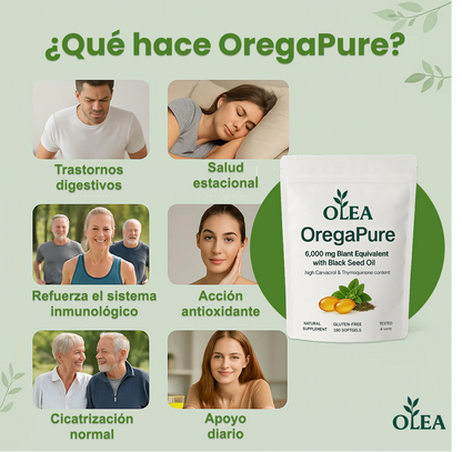 Olea | Aceite de Orégano y Comino Negro