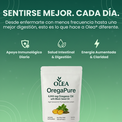 Olea | Aceite de Orégano y Comino Negro